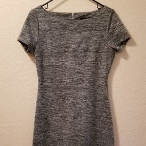 Ivanka Trump Heather Gray Black Dress